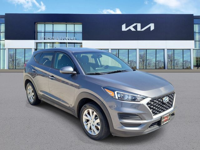 Used 2021 Hyundai Tucson SE with VIN KM8J23A44MU400137 for sale in Orland Hills, IL