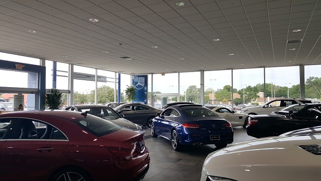 New Mercedes Showroom | Milwaukee Mercedes Dealership