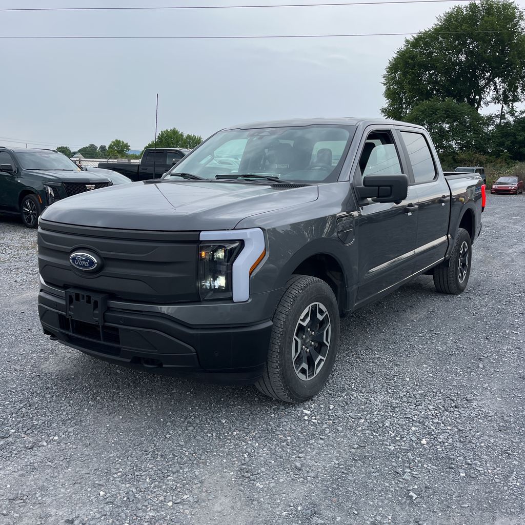 Used 2023 Ford F-150 Lightning Pro with VIN 1FT6W1EV6PWG57444 for sale in Putnam, CT