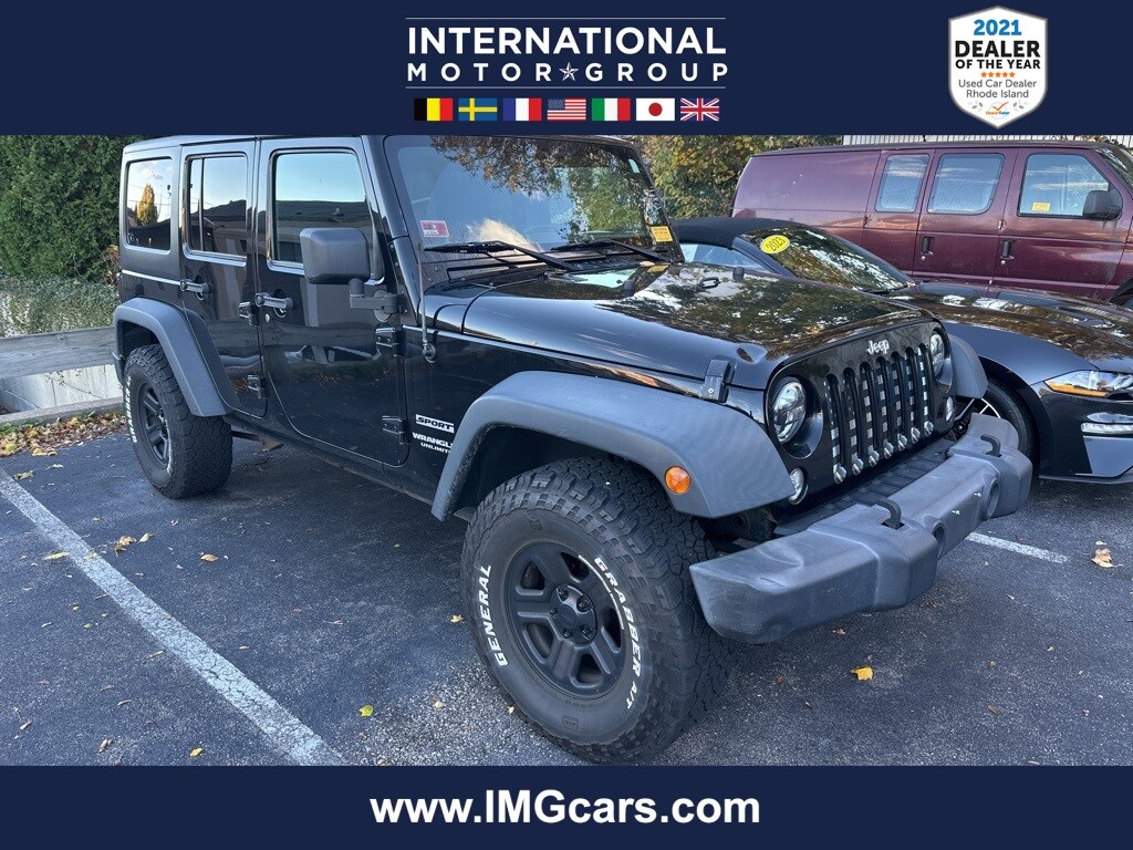 Used 2017 Jeep Wrangler Unlimited Sport SUV