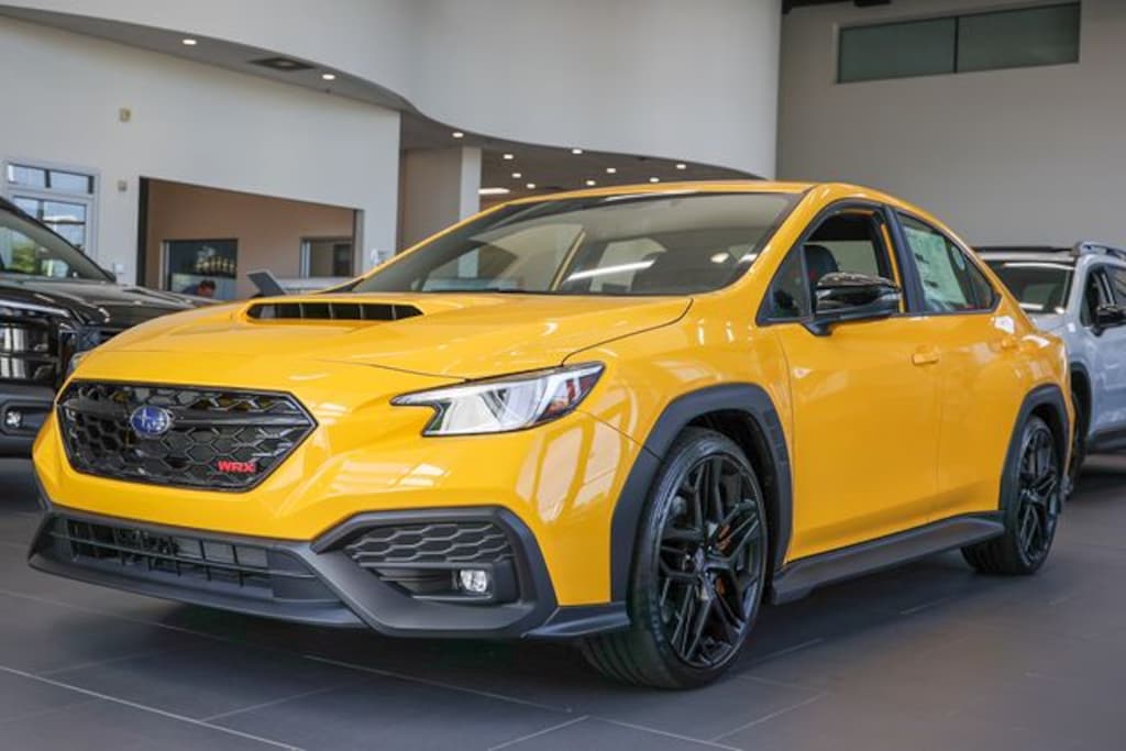 New 2026 Subaru WRX Series.Yellow Sedan