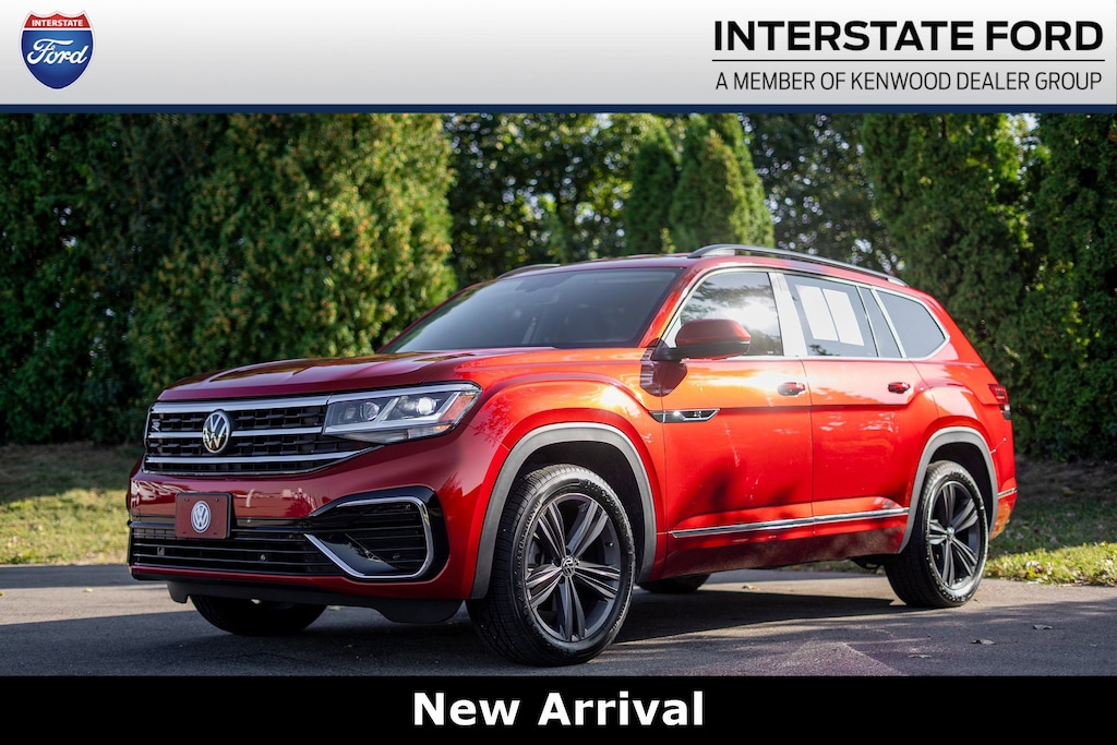 Used 2021 Volkswagen Atlas 3.6L V6 SE w/Technology R-Line 4MOTION SUV