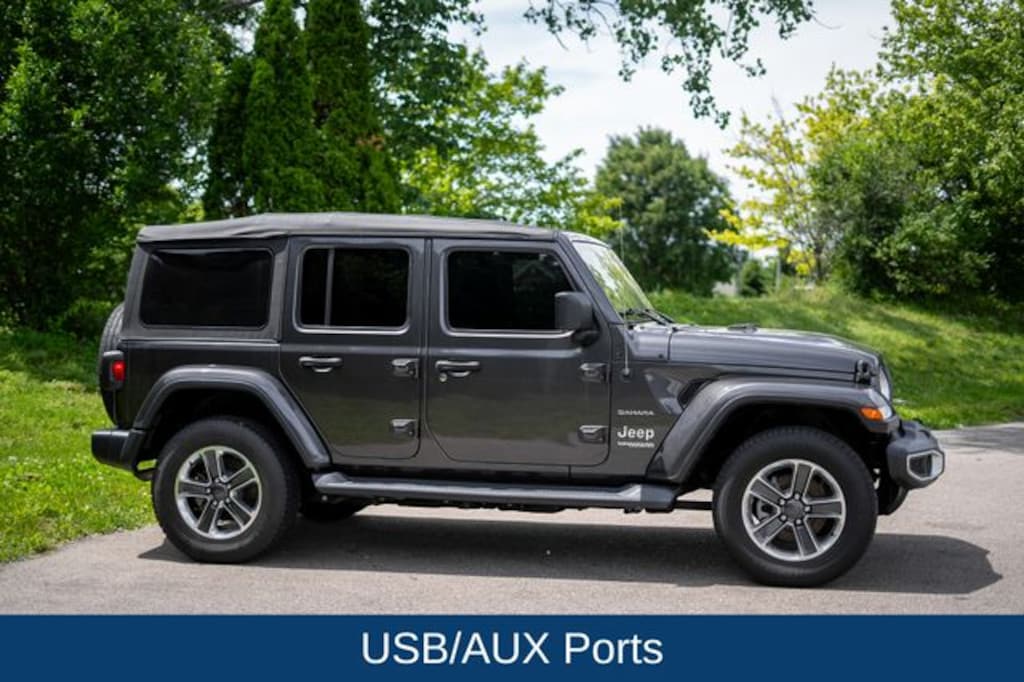 Used 2019 Jeep Wrangler Unlimited Sahara 4x4 SUV