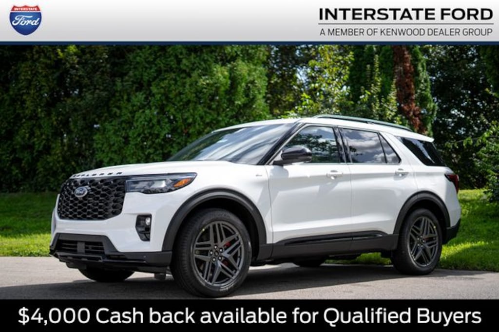 New 2026 Ford Explorer ST-Line SUV
