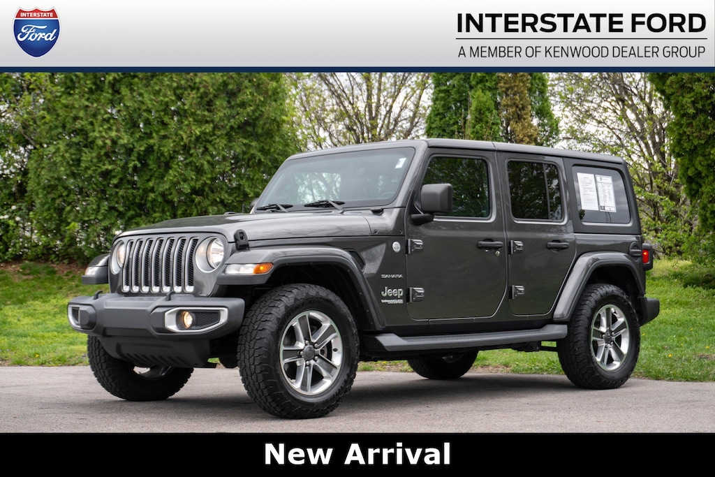 Used 2018 Jeep Wrangler Unlimited Sahara 4x4 SUV