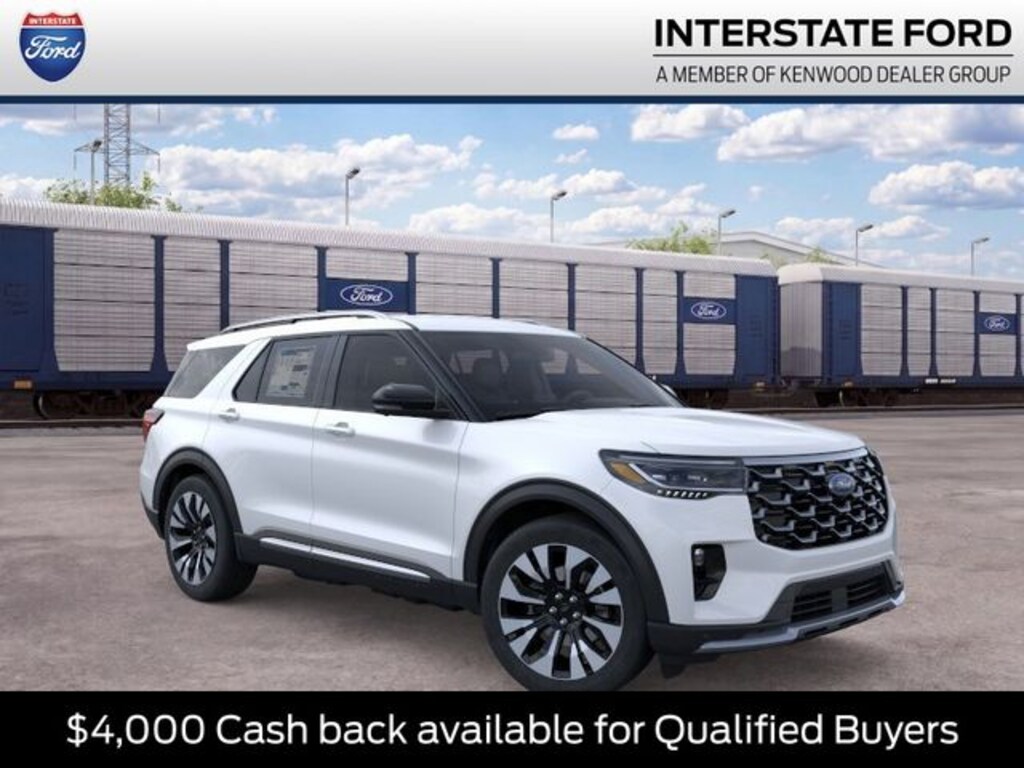 New 2026 Ford Explorer Platinum SUV