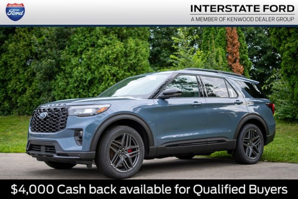 New 2026 Ford Explorer ST-Line SUV