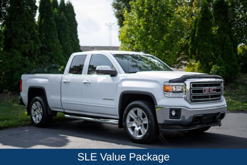 Used 2015 GMC Sierra 1500 SLE Truck Double Cab