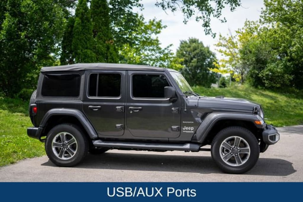 Used 2019 Jeep Wrangler Unlimited Sahara 4x4 SUV