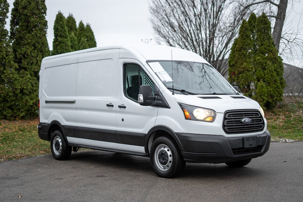 Certified 2019 Ford Transit-250 Base w/Sliding Pass-Side Cargo Door Van Medium Roof Cargo Van