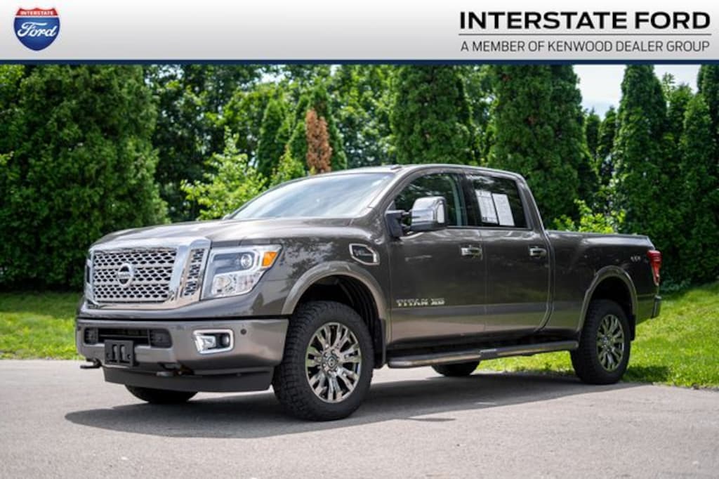 Used 2016 Nissan Titan XD Platinum Reserve Gas Truck Crew Cab