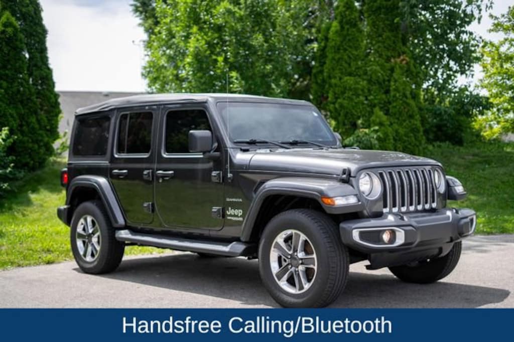 Used 2019 Jeep Wrangler Unlimited Sahara 4x4 SUV