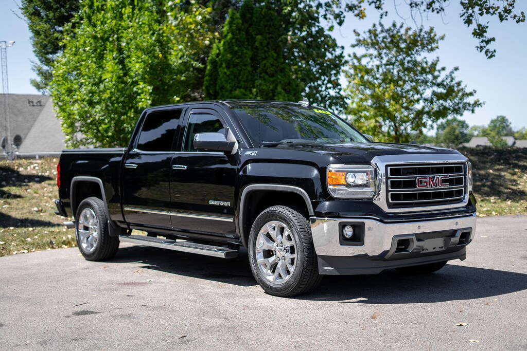 Used 2015 GMC Sierra 1500 SLT Crew Cab Value Package Truck Crew Cab
