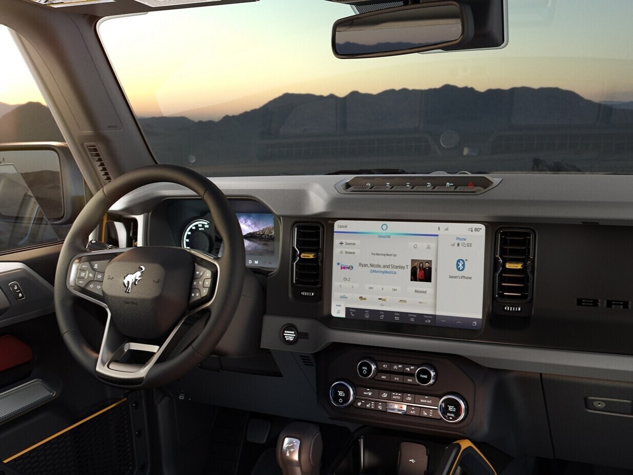 2024 Ford Bronco interior