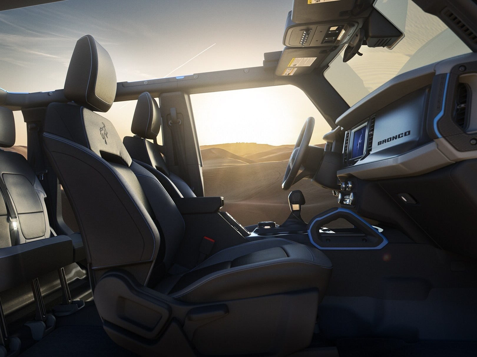 2024 Ford Bronco interior