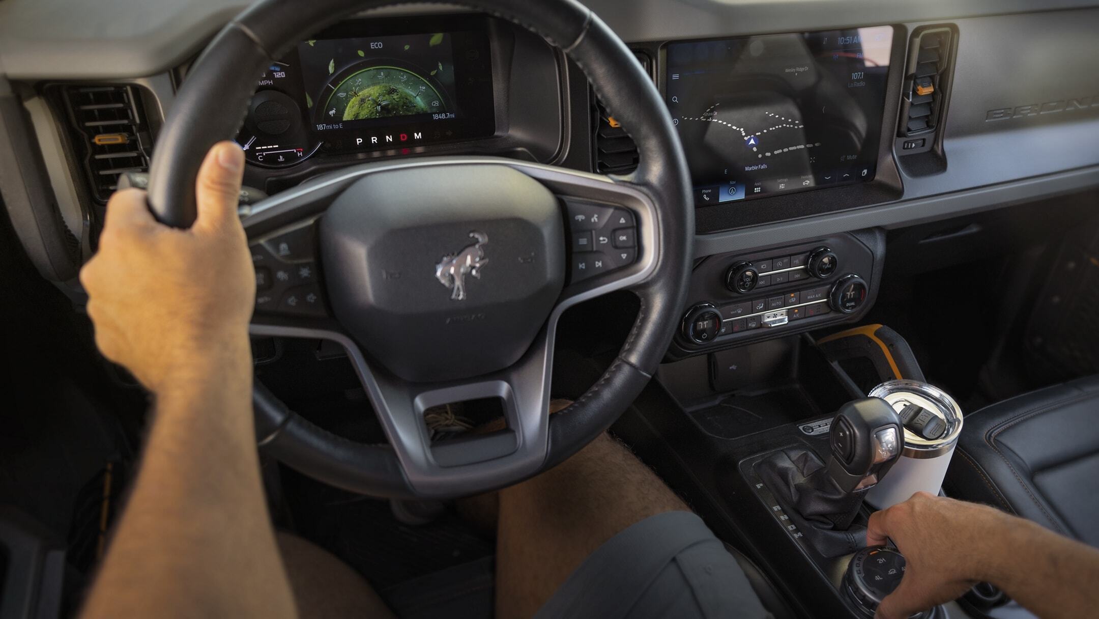 2024 Ford Bronco interior