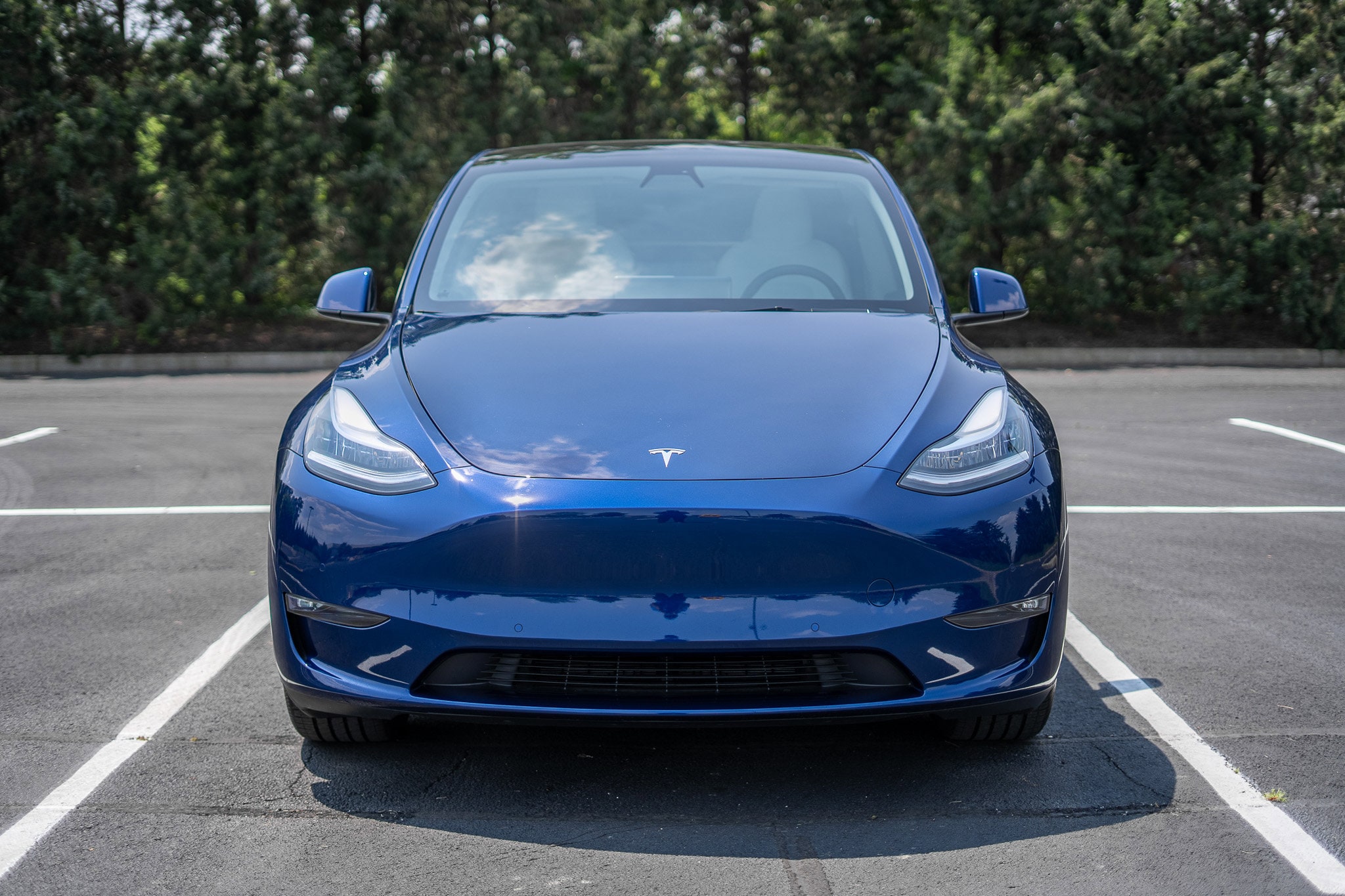 Used 2022 Tesla Model Y Long Range with VIN 7SAYGDEE4NF425744 for sale in Miamisburg, OH