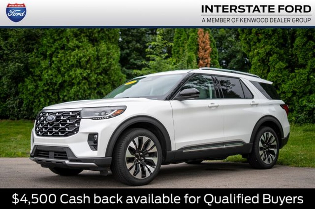 New 2026 Ford Explorer Platinum SUV