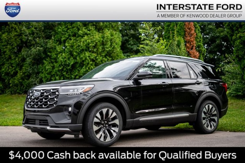 New 2026 Ford Explorer Platinum SUV
