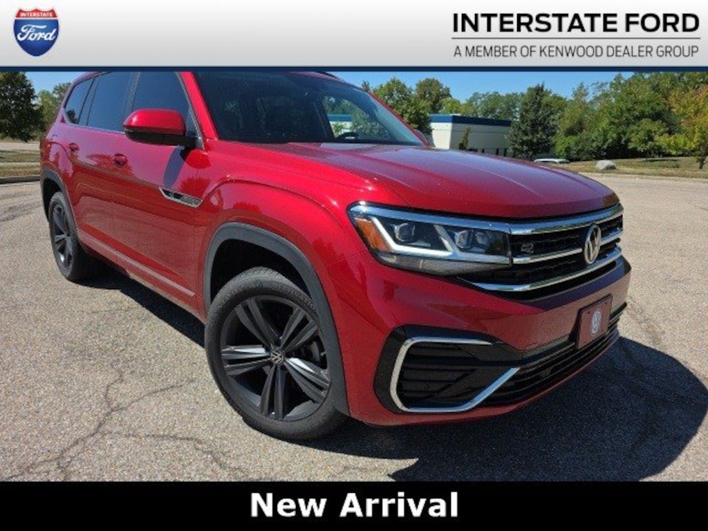 Used 2021 Volkswagen Atlas 3.6L V6 SE w/Technology R-Line 4MOTION SUV