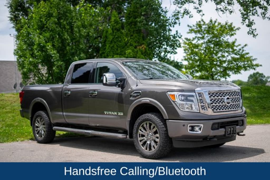 Used 2016 Nissan Titan XD Platinum Reserve Gas Truck Crew Cab