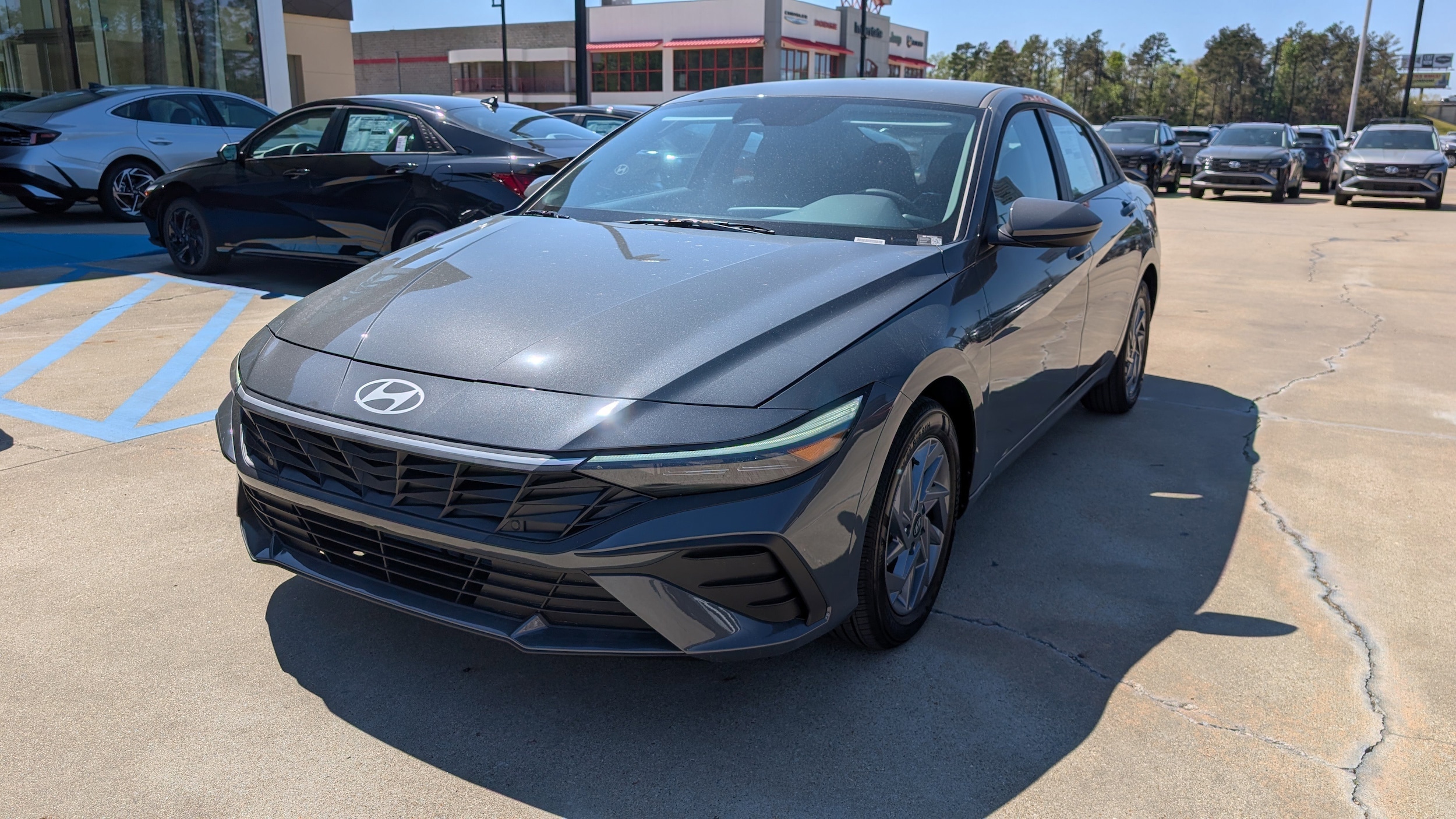 2026 Hyundai Elantra Hybrid Blue