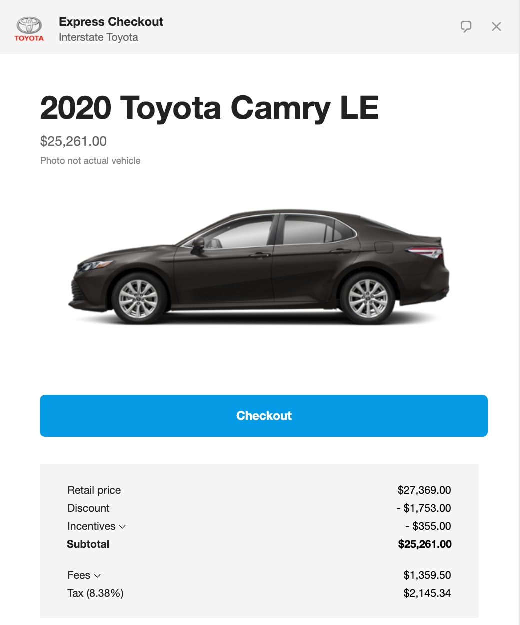 Каталог toyota online