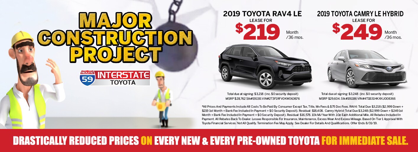 Interstate Toyota New & Used Toyota Dealership in Rt 59 Airmont