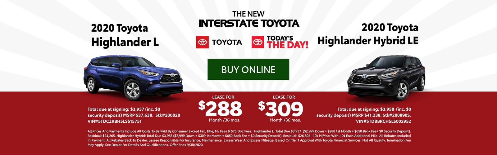 Interstate Toyota New & Used Toyota Dealership in Rt 59 Airmont