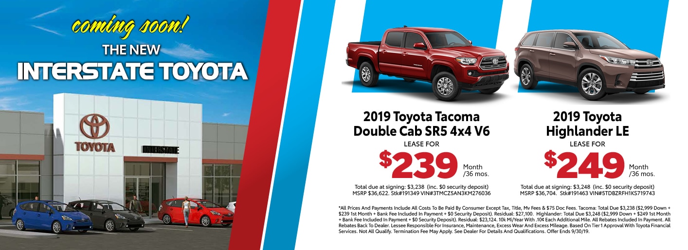 Interstate Toyota New & Used Toyota Dealership in Rt 59 Airmont
