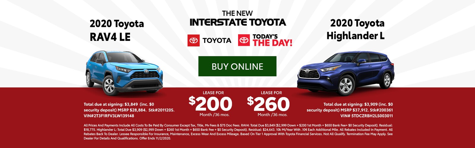 Interstate Toyota New & Used Toyota Dealership in Rt 59 Airmont