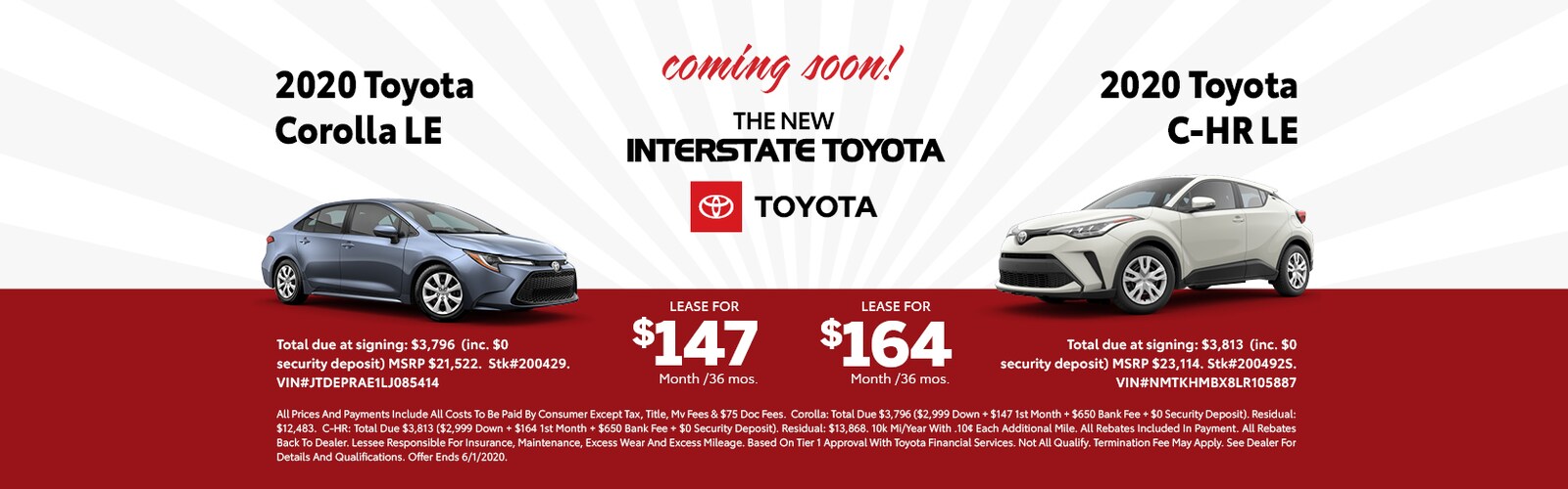 Interstate Toyota New & Used Toyota Dealership in Rt 59 Airmont