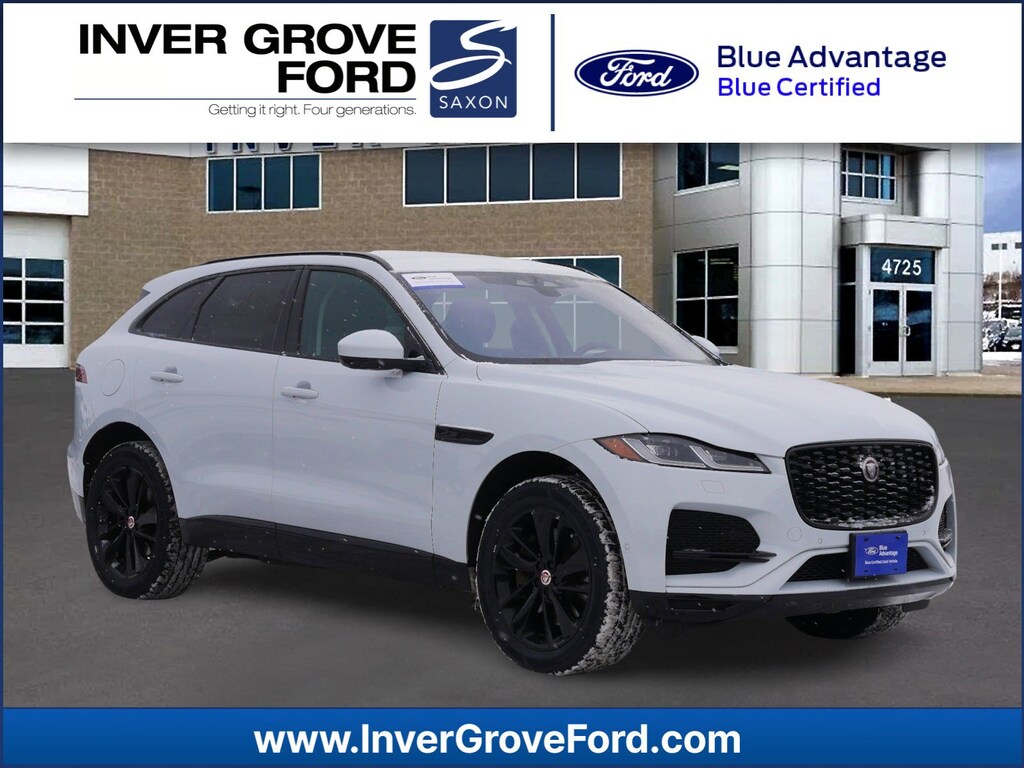 Certified 2021 Jaguar F-PACE P340 S SUV