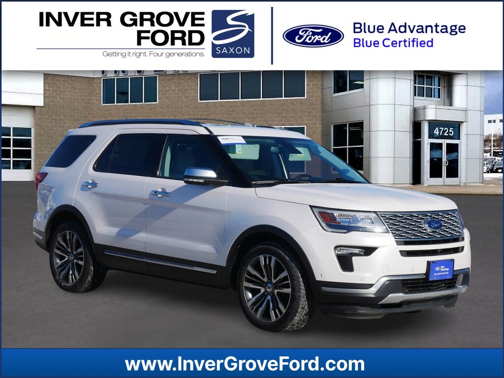 Certified 2018 Ford Explorer Platinum SUV