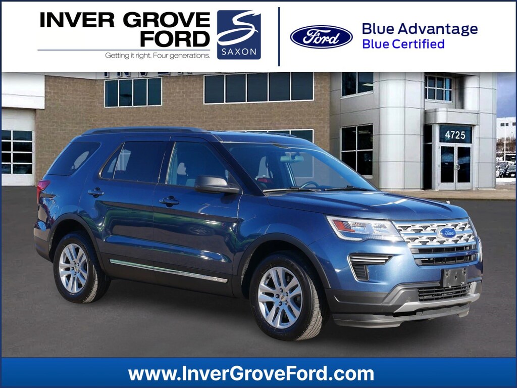 Certified 2019 Ford Explorer XLT SUV