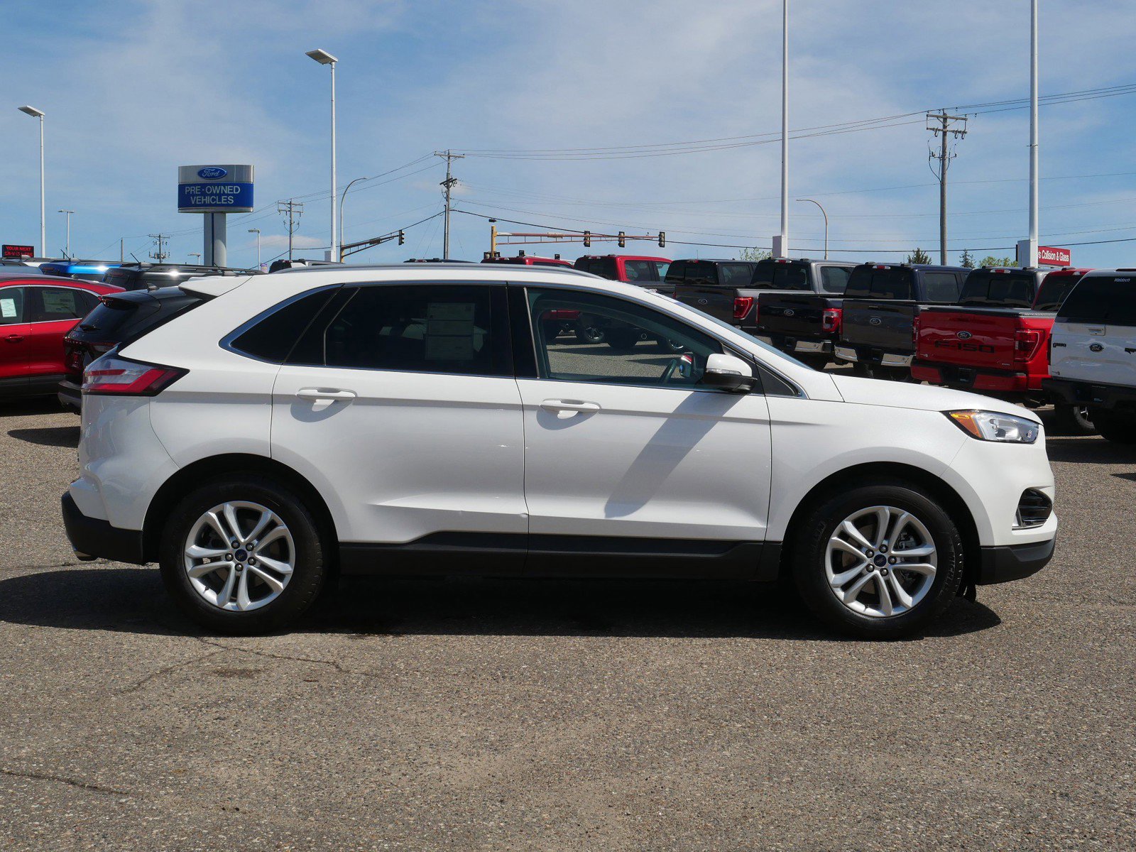 Certified 2020 Ford Edge SEL with VIN 2FMPK3J90LBA43243 for sale in Inver Grove Heights, Minnesota
