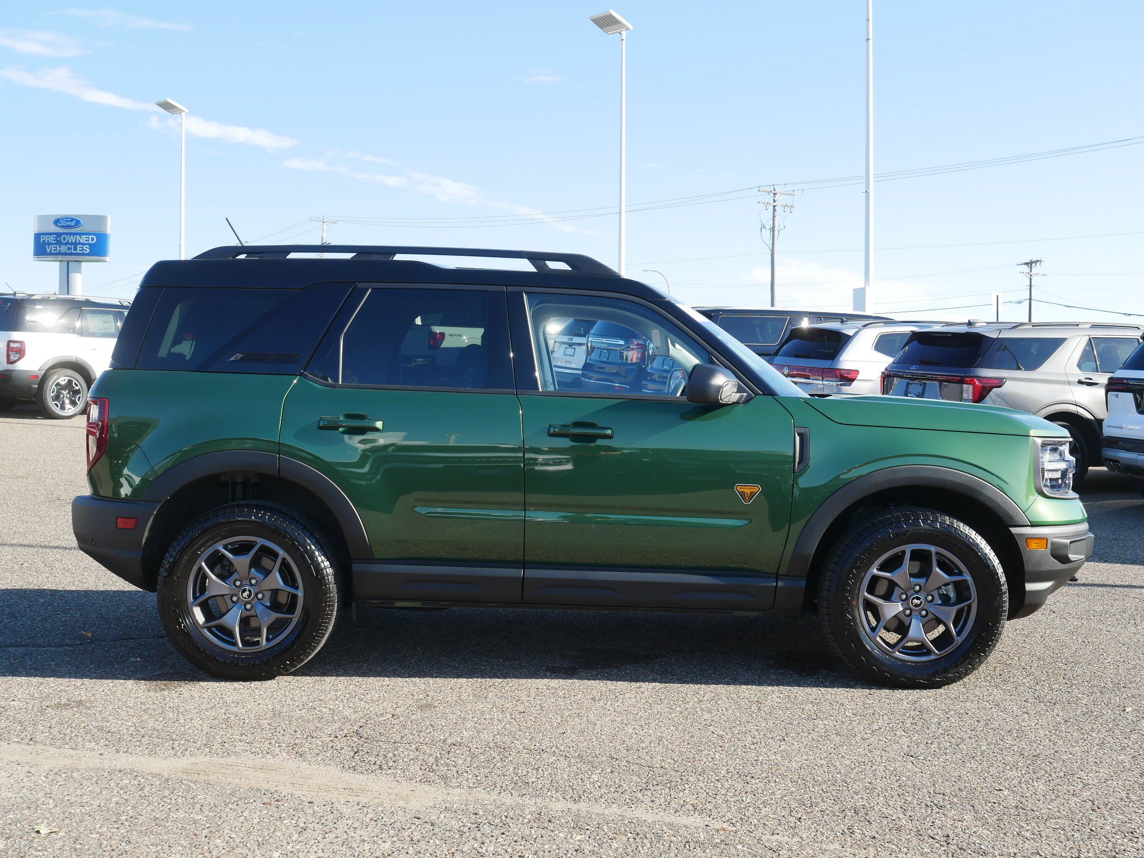 Certified 2024 Ford Bronco Sport Badlands with VIN 3FMCR9D98RRF66996 for sale in Inver Grove Heights, Minnesota