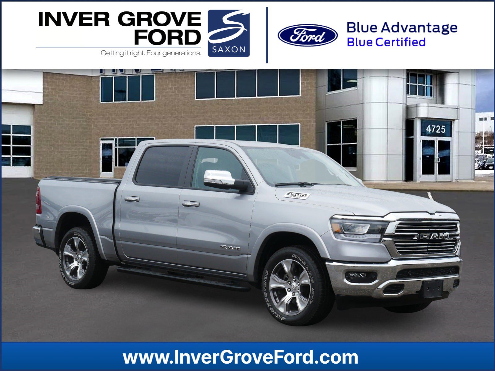 2022 RAM 1500 Laramie 4x4 Crew Cab 5'7's photo