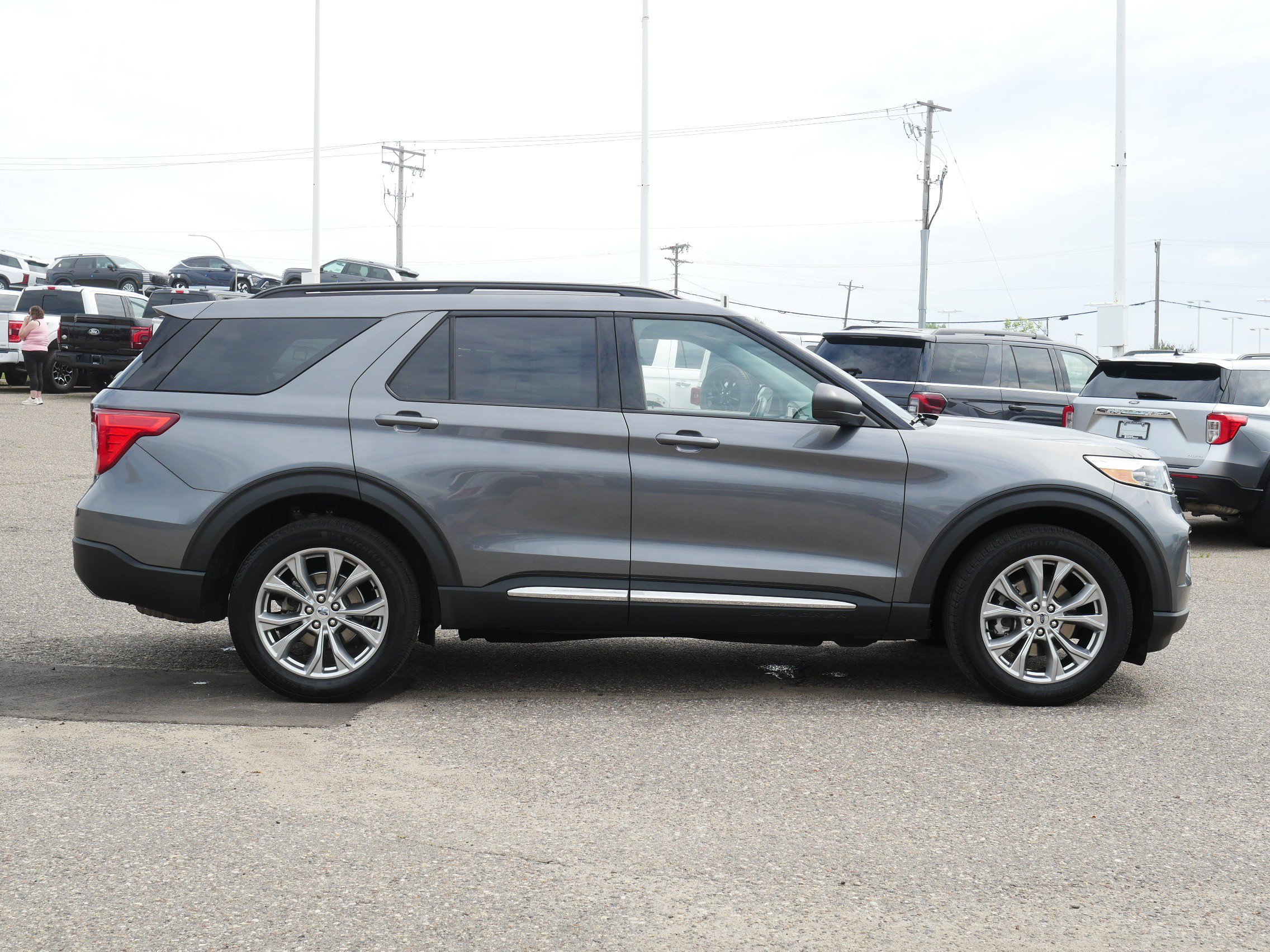 Used 2023 Ford Explorer XLT with VIN 1FMSK8DH2PGA54463 for sale in Inver Grove Heights, Minnesota