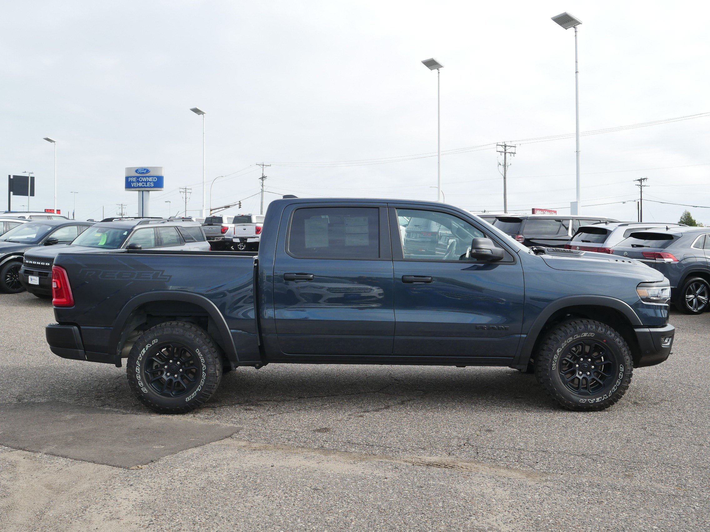 Certified 2026 RAM Ram 1500 Pickup Rebel with VIN 1C6SRFLP8TN263250 for sale in Inver Grove Heights, Minnesota
