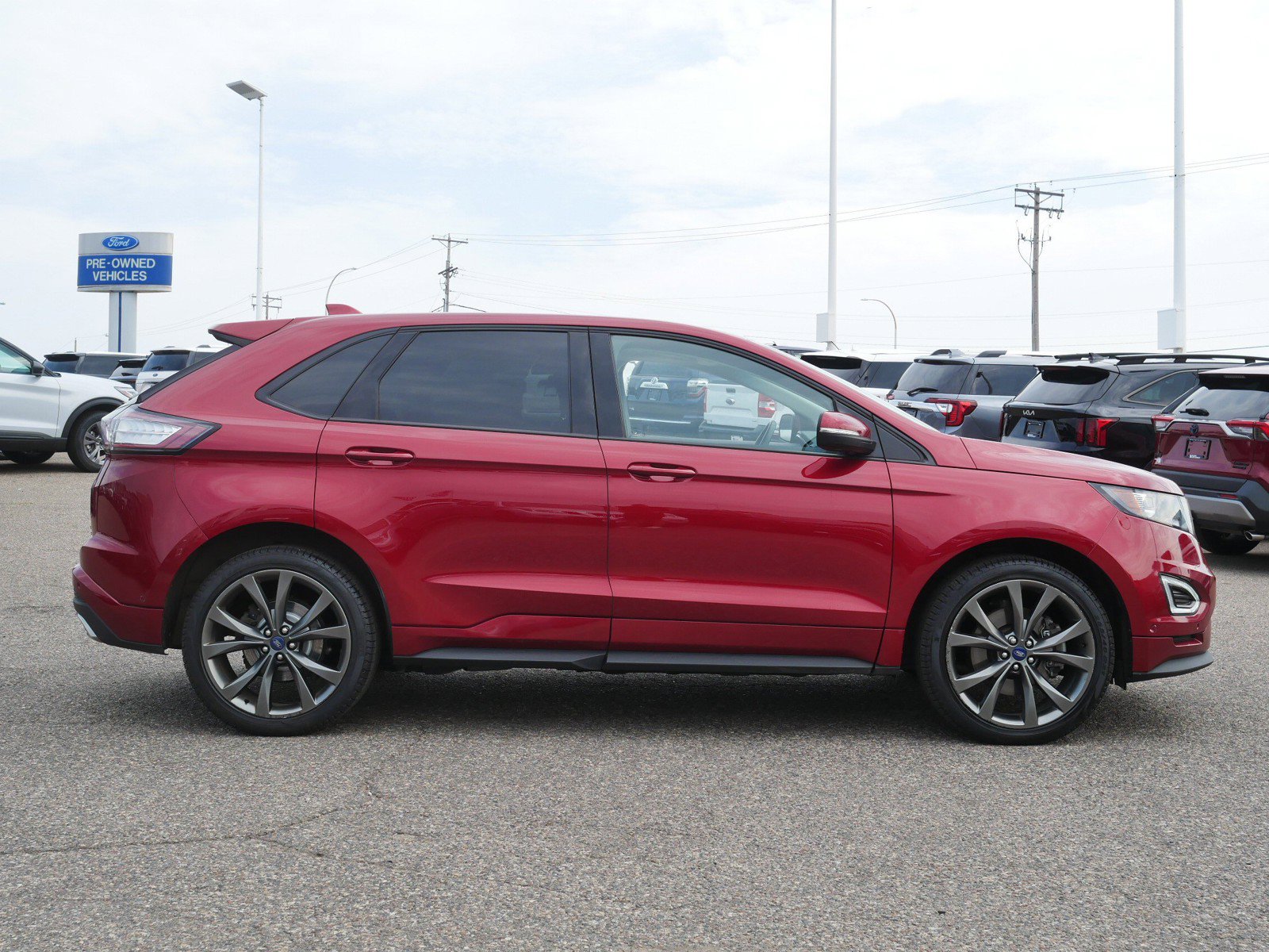 Used 2018 Ford Edge Sport with VIN 2FMPK4AP8JBB72767 for sale in Inver Grove Heights, Minnesota