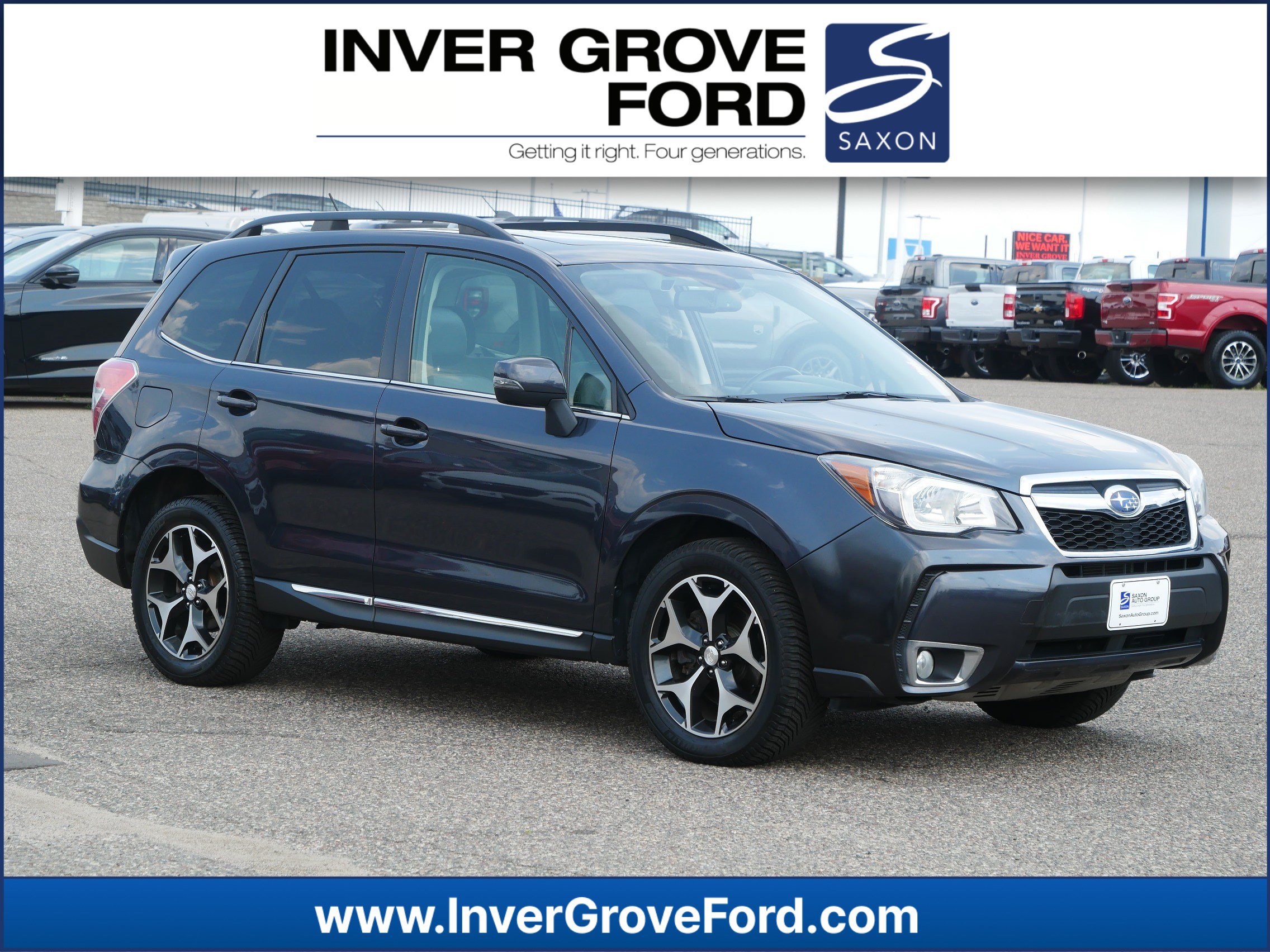 Used 2015 Subaru Forester XT Touring with VIN JF2SJGWC7FH524449 for sale in Inver Grove Heights, Minnesota