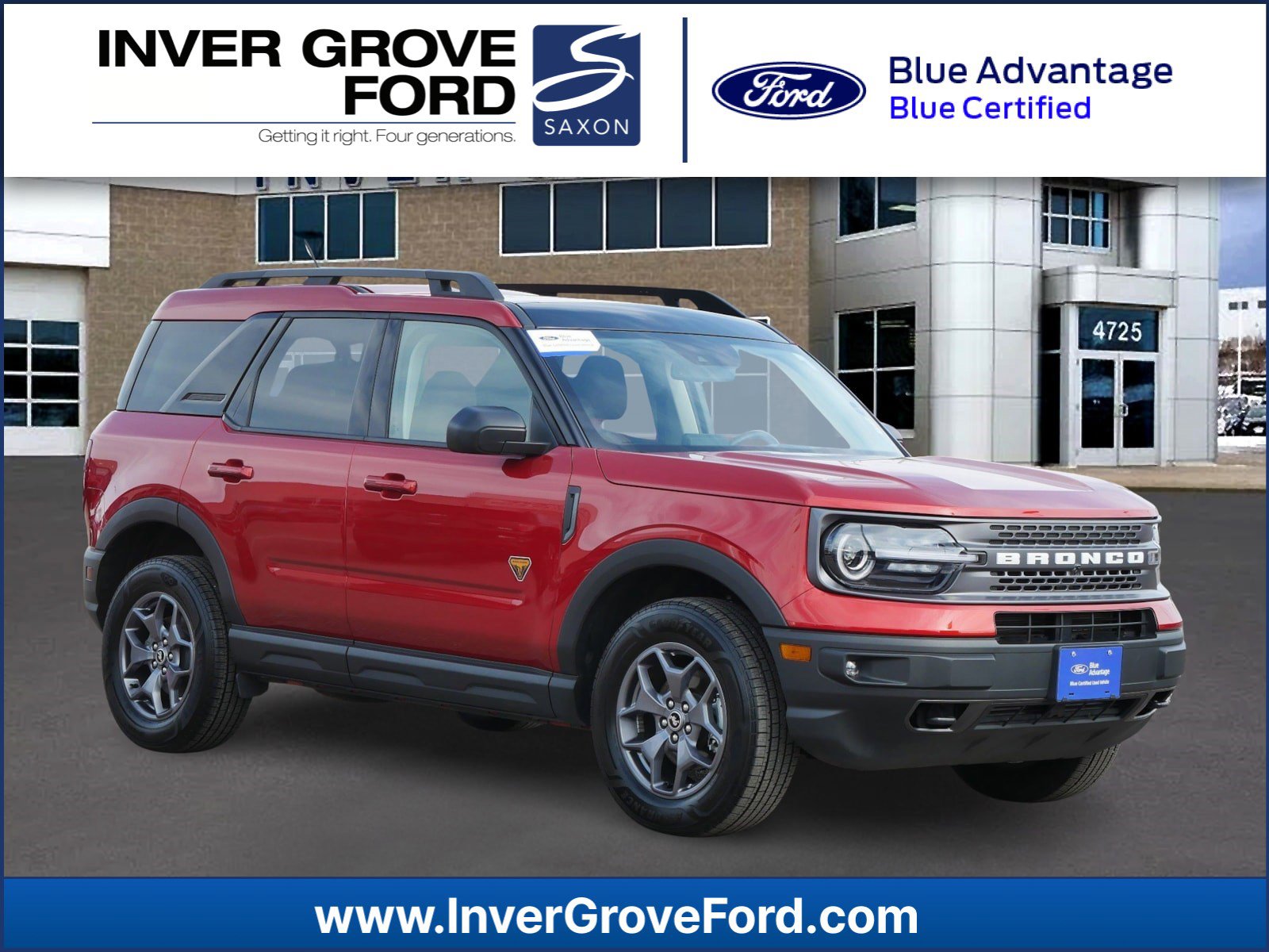 2023 Ford Bronco Sport Badlands 4x4 