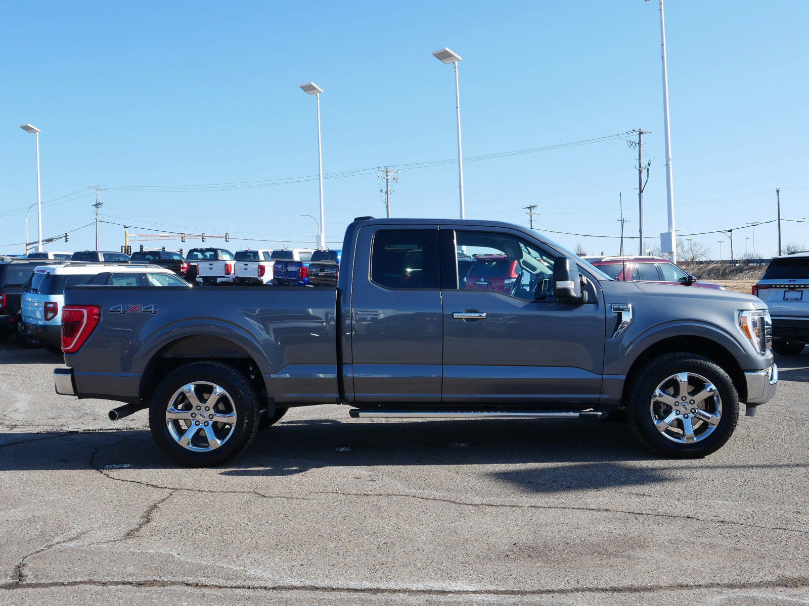 Certified 2022 Ford F-150 XLT with VIN 1FTFX1E54NKE75954 for sale in Inver Grove Heights, Minnesota