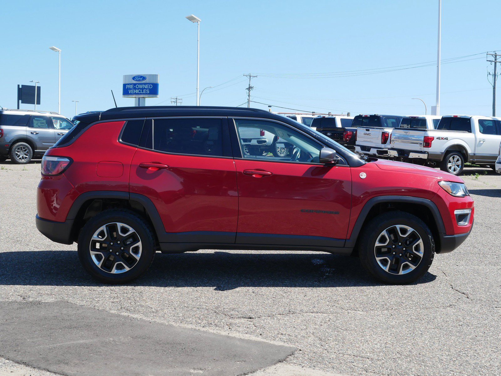Used 2017 Jeep All-New Compass Trailhawk with VIN 3C4NJDDB7HT689538 for sale in Inver Grove Heights, Minnesota