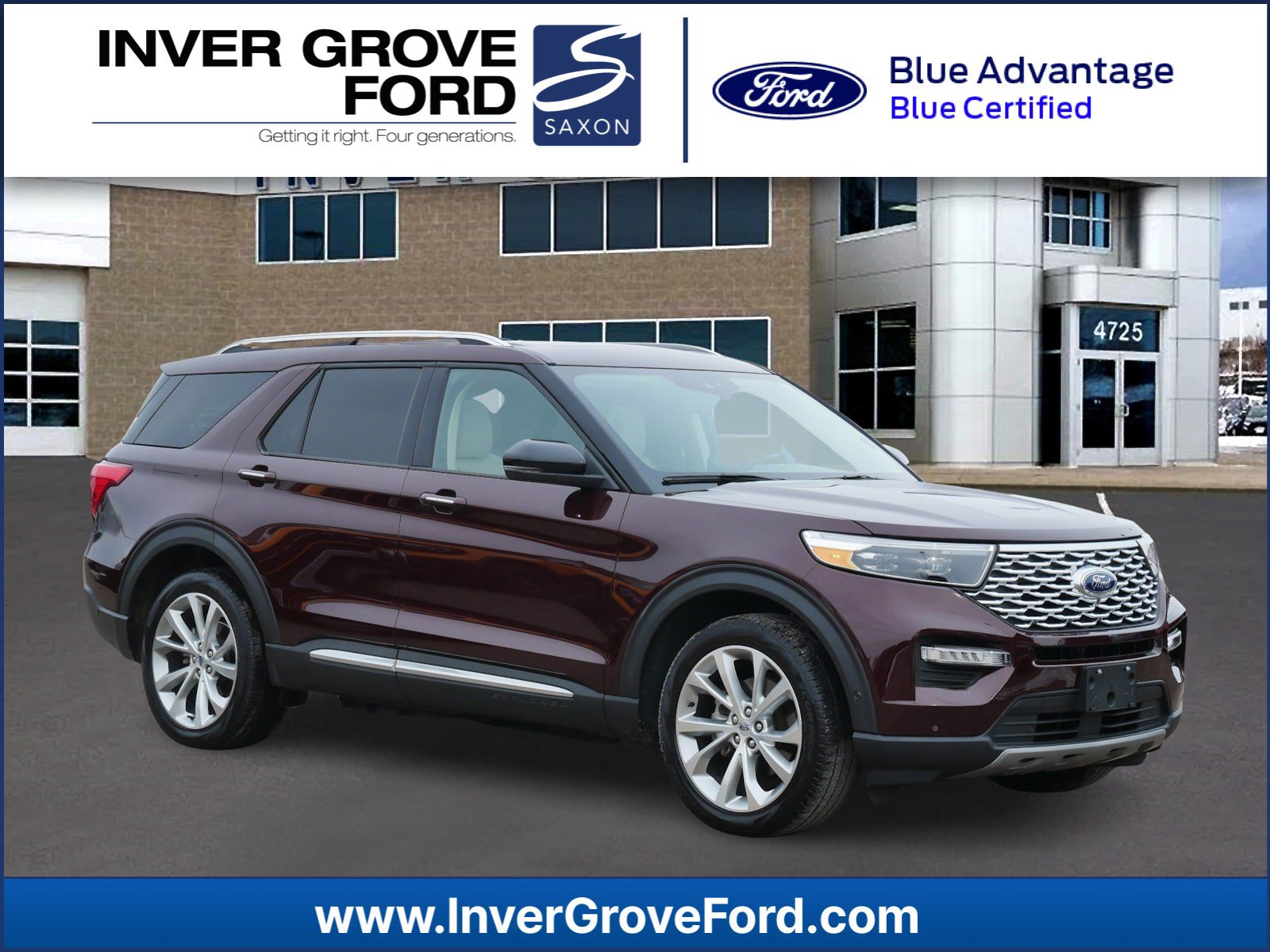 2022 Ford Explorer Platinum 4WD 