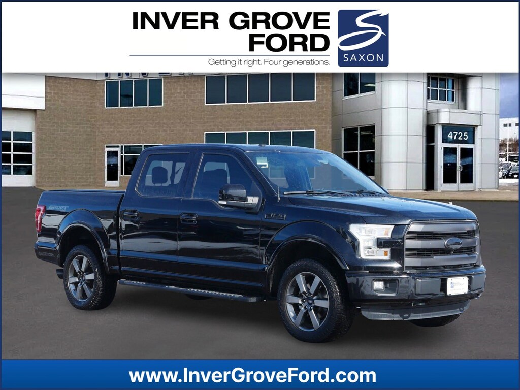 Used 2016 Ford F-150 Lariat Lariat 4WD SuperCrew 145