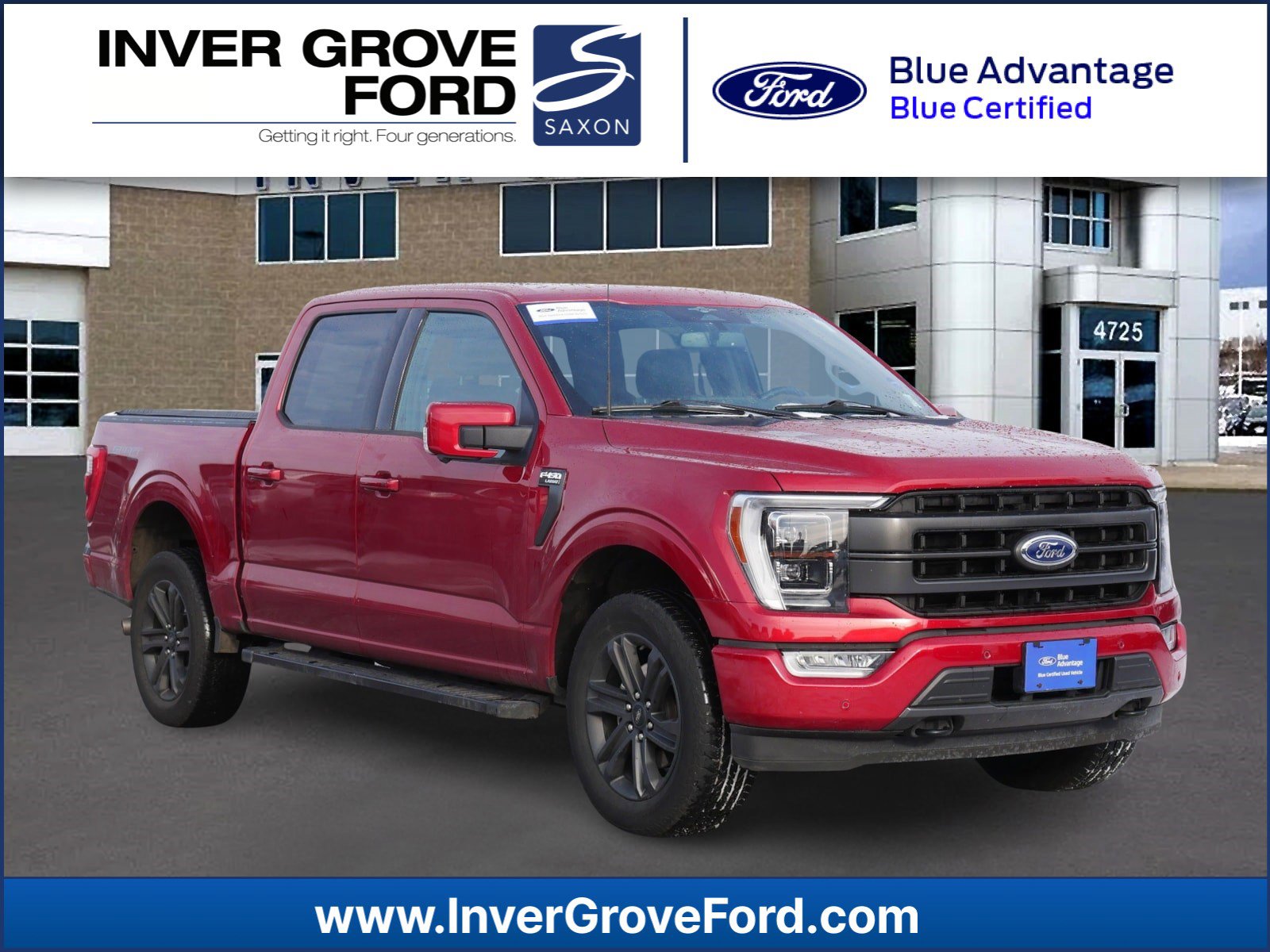 2023 Ford F-150 LARIAT 4WD SuperCrew 5.5 Box 
