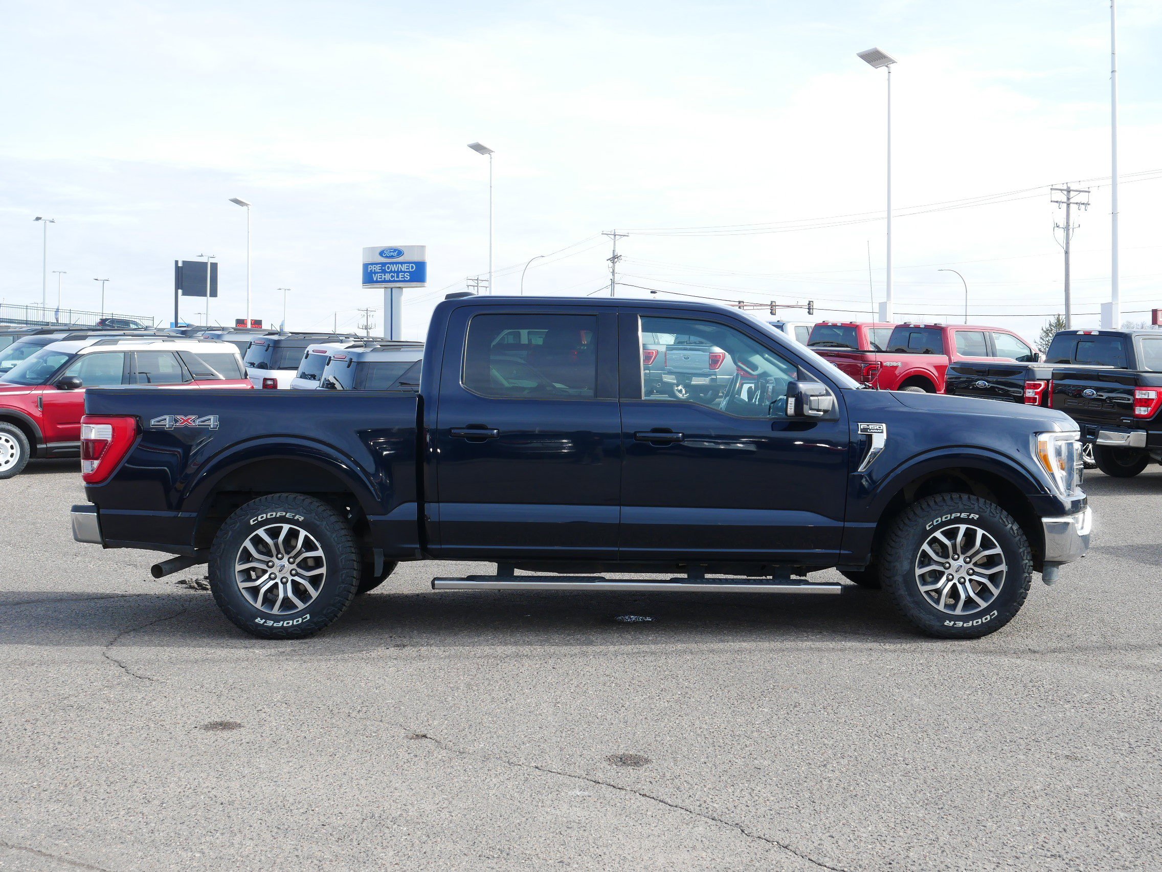 Used 2021 Ford F-150 Lariat with VIN 1FTEW1EP7MFB09493 for sale in Inver Grove Heights, Minnesota