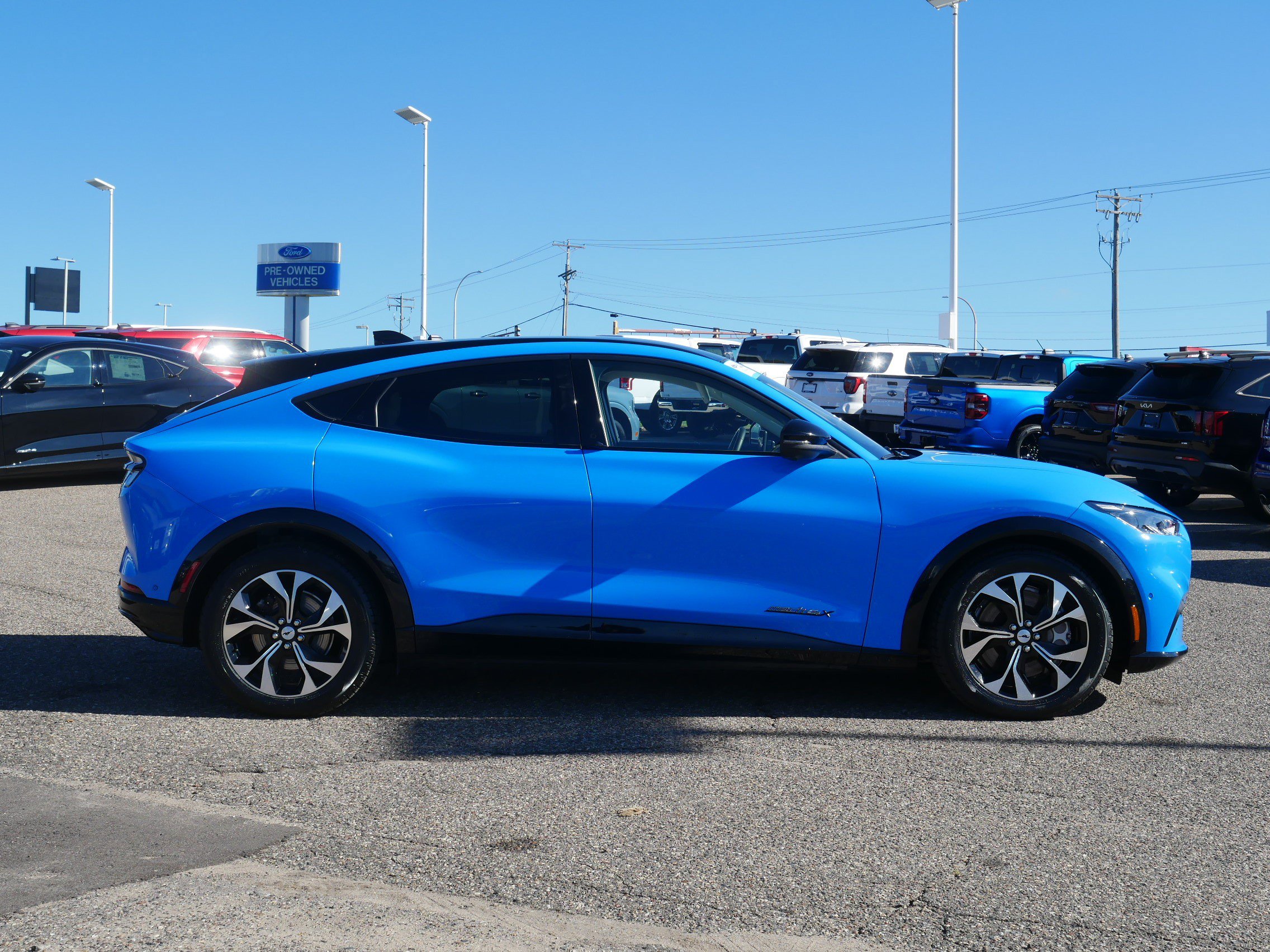 Used 2023 Ford Mustang Mach-E Premium AWD with VIN 3FMTK3SUXPMA55874 for sale in Inver Grove Heights, Minnesota
